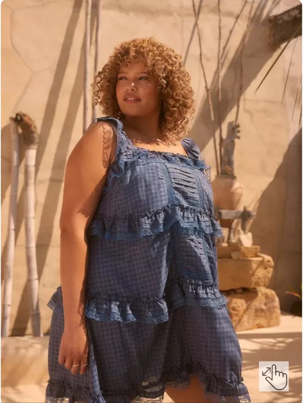 NWT Festi Open Back Tiered Dress - Picture 3 of 12